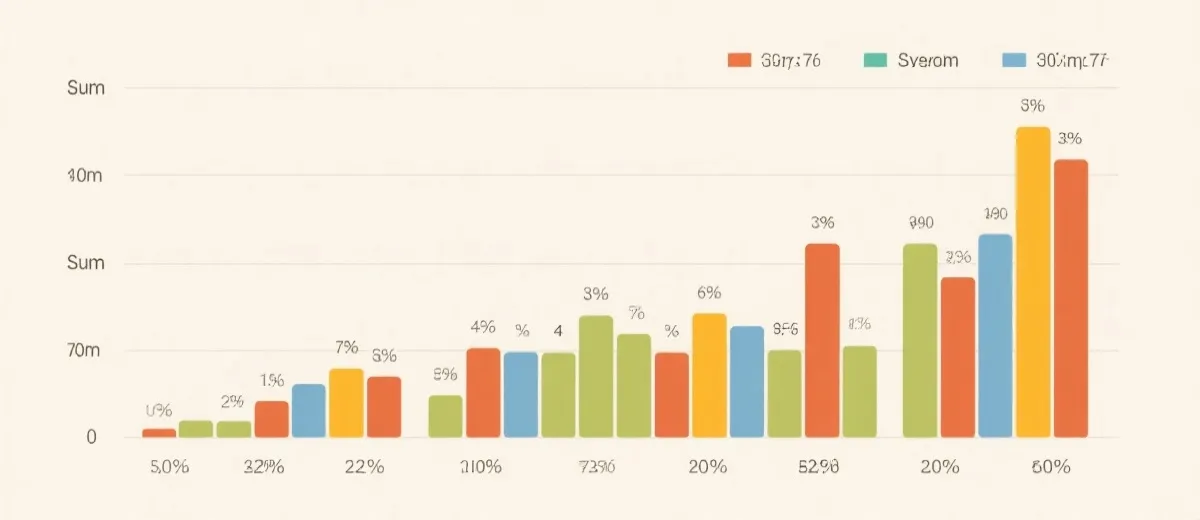 和值走势示意图