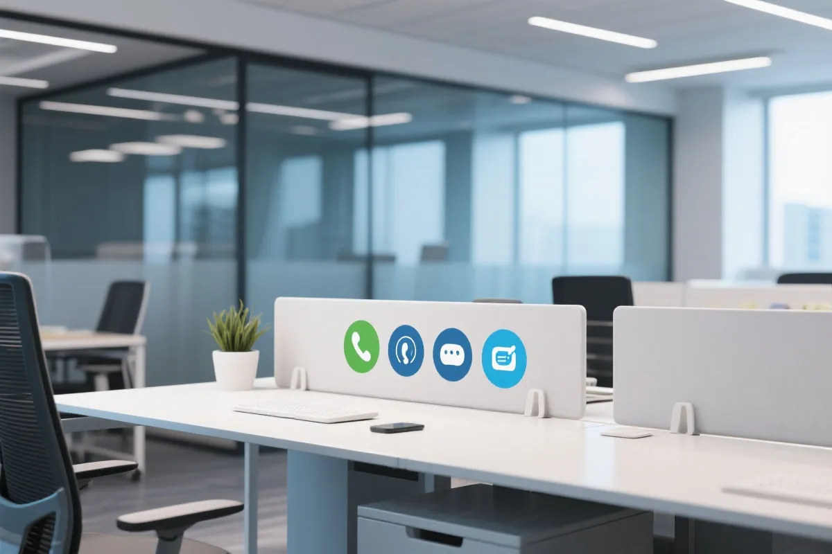 客服与商务支持示意图